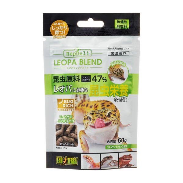 レオパブレンドフード 60g GEX ジェックス(60g)