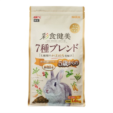 彩食健美 5歳からの7種ブレンド 1.6kg GEX ジェックス