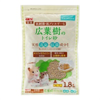 広葉樹のトイレ砂 お徳用・低刺激・低アレルギー 1.8L GEX ジェックス(1.8L)