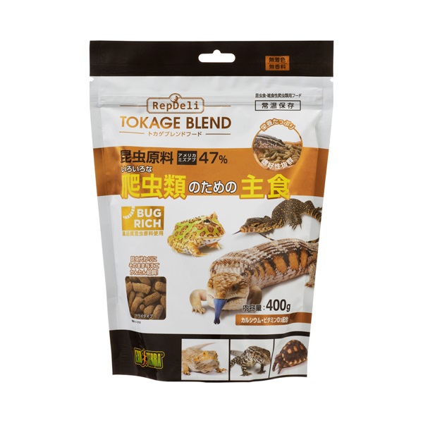 トカゲブレンドフード 400g GEX ジェックス | イオンスタイル