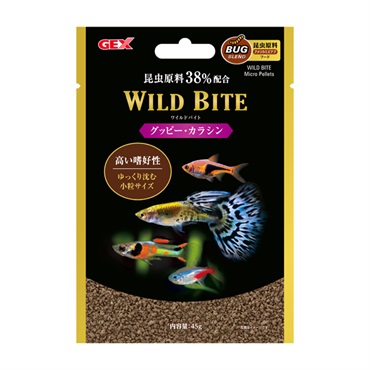 ワイルドバイト グッピー・カラシン 45g GEX ジェックス