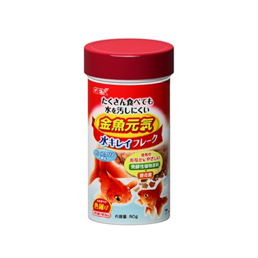 金魚元気 水キレイフレーク 50g ジェックス