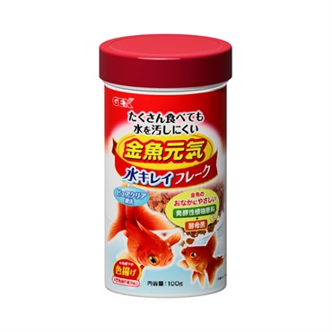 金魚元気 水キレイフレーク 100g ジェックス