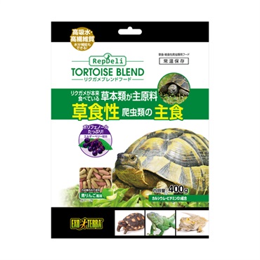 リクガメ ブレンドフード 400g GEX ジェックス