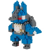 NBPM_068 ナノブロック ポケットモンスター ルカリオ  4972825219188(4972825219188)