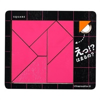このピース絶対はまらなそうで完璧にハマるパズル　スクエア  4972825228142(4972825228142)