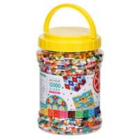 アイロンビーズ パーラービーズ 12000ピース入り ベーシック