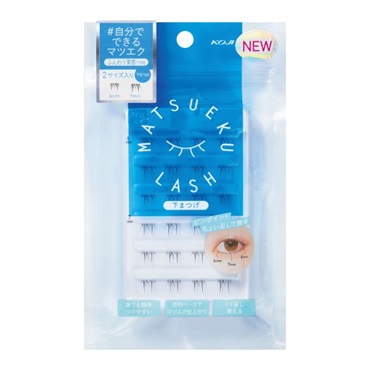マツエクラッシュ No.4 ふんわり束感タイプ 6mm/7mm各12個入 MATSUEKU LASH コージー本舗