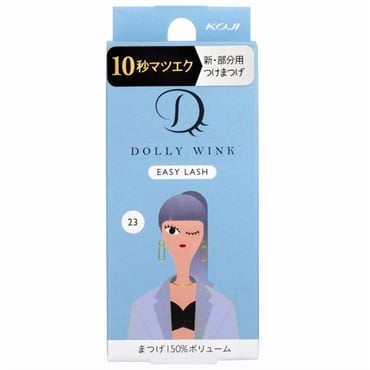 ドーリーウインク イージーラッシュ 1ペア入り ドーリーウインク DOLLY WINK コージー本舗(23 まつげ150%ボリューム)