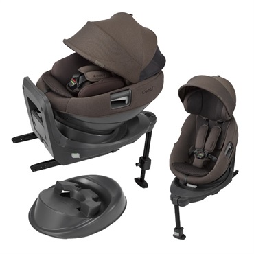 combi チャイルドシート　LUXTIATURN コンビ ホワイトレーベル ラクティアターン ラグジュア TA