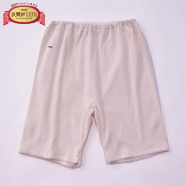 良質綿3分丈バンティ レディス(ベ-ジュ-M)