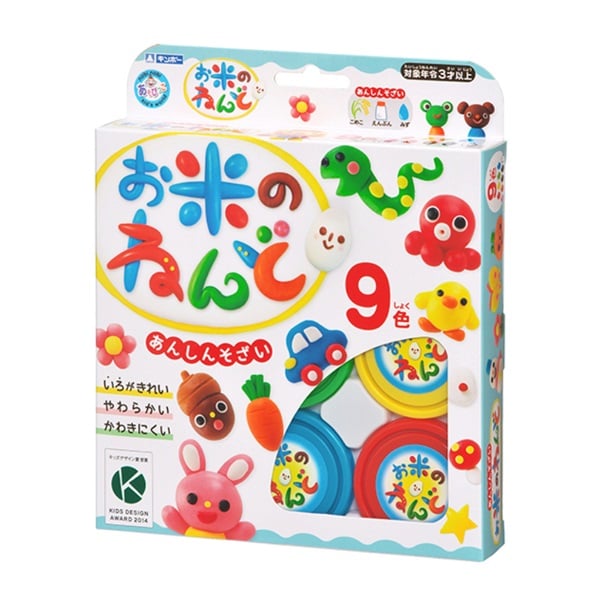 お米のねんど9色セット(462‐300)