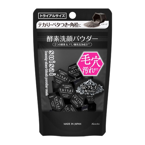 suisai(スイサイ) ビューティクリア ブラック パウダーウォッシュカネボウ(トライアル)