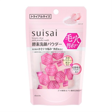 suisai(スイサイ) ビューティクリア ピンク パウダーウォッシュ(トライアル　15個入)