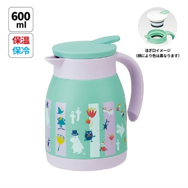 スケーター ステンレス卓上ポット ムーミン カラー Moomin リトル ミイ