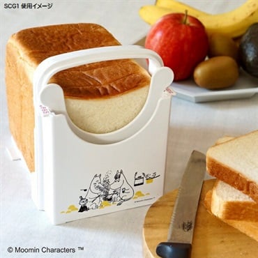 スケーター　食パンカットガイド　ムーミン　キッチン　Moomin 　リトル ミイ