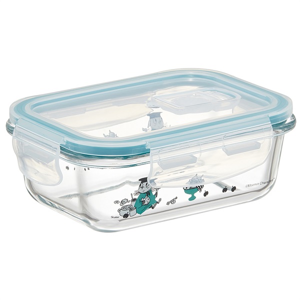 ムーミン ビスケット 空瓶 ムーミン展 ガラス容器 スナフキン ミィ