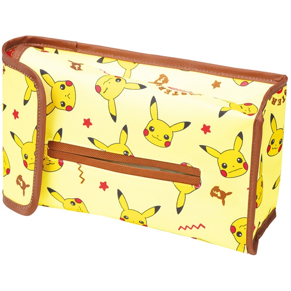 スケーター ティッシュ ボックス カバー ポケモン 吊り下げ 車