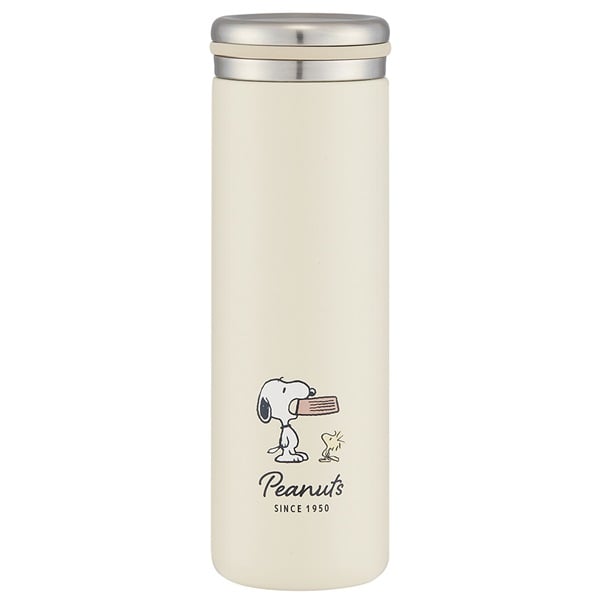 スケーター ステンレスマグボトル スヌーピー バッジ PEANUTS SNOOPY