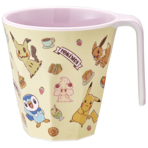 スケーター　持ち手付きメラミンタンブラー　ポケモンカフェアート　 300ml(MTH3)