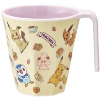 スケーター　持ち手付きメラミンタンブラー　ポケモンカフェアート　 300ml(MTH3)