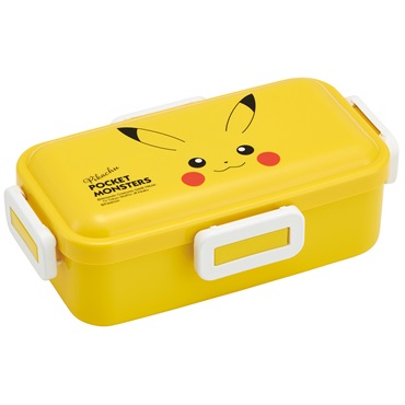 スケーター　抗菌ふわっと弁当箱 　1段/530ml　ピカチュウフェイス２３　ポケモン