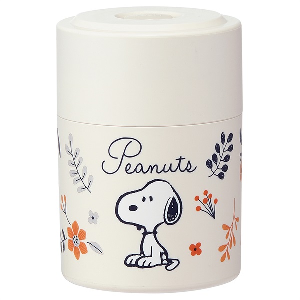 スケーター プッシュボタン密封保存容器 スヌーピー PEANUTS SNOOPY