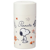 スケーター　プッシュボタン密封保存容器　スヌーピー　PEANUTS 　SNOOPY(POS8)