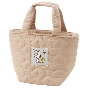 スケーター キルティング保温バッグ スヌーピー PEANUTS SNOOPY