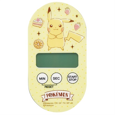 スケーター　キッチンタイマー　ポケモンカフェ　ピカチュウ