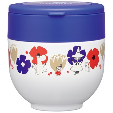 スケーター　折りたたみ ハンドル付き 保温 保冷 丼 ジャー 540ml 　ムーミン　 Moomin 　リトル ミイ
