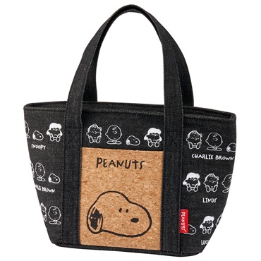 スケーター　コルクポケット付デニムバッグ　スヌーピー　アンドフレンズ　PEANUTS　 SNOOPY