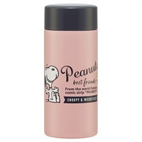 スケーター　超軽量ボトル　スヌーピー　バッジ　PEANUTS　 SNOOPY(２５０ｍｌ)
