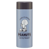 スケーター　超軽量ボトル　スヌーピー　バッジ　PEANUTS　 SNOOPY(３００ｍｌ)