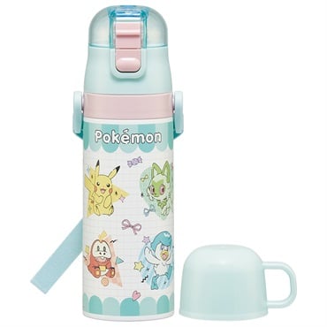 スケーター 超軽量2WAYステンレスボトル PKMポッピング