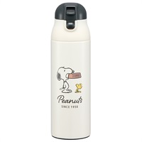 スケーター　ワンプッシュマグボトル　スヌーピー　バッジ　 PEANUTS 　SNOOPY(SDPC5)