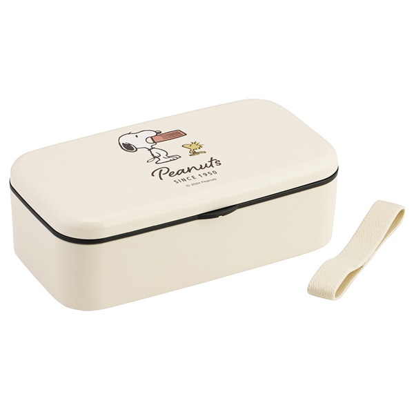 スケーター 箸付ランチボックス スヌーピー バッジ PEANUTS SNOOPY