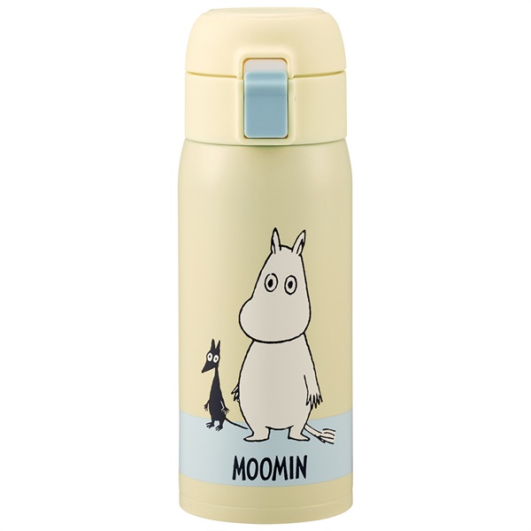 スケーター ステンレスワンタッチボトル ムーミンライトカラー Moomin