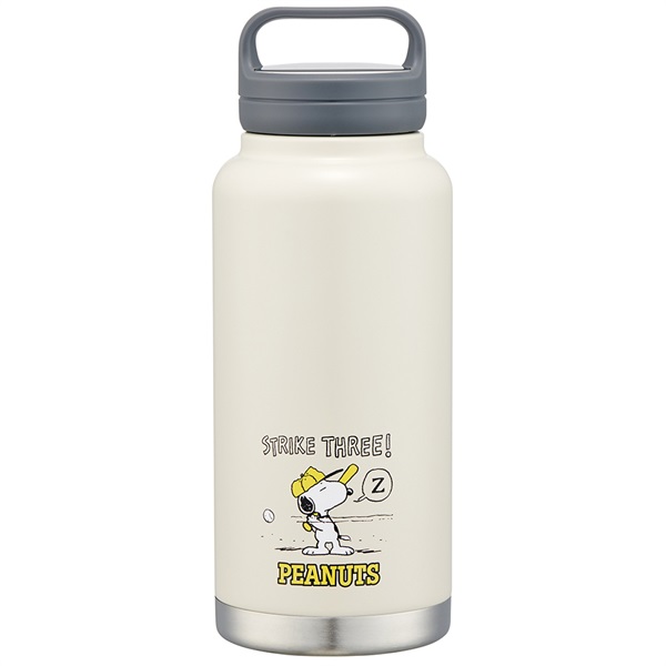 スケーター　ハンドルマグボトル　スヌーピー　ベース　PEANUTS 　SNOOPY　水筒　マグボトル(1000ml)