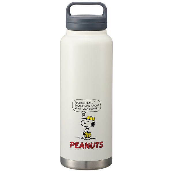 スケーター　ハンドルマグボトル　スヌーピー　ベース　PEANUTS 　SNOOPY　水筒　マグボトル(1200ml)