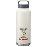 スケーター　ハンドルマグボトル　スヌーピー　ベース　PEANUTS 　SNOOPY　水筒　マグボトル(1200ml)