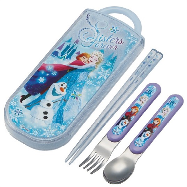 スケーター 抗菌食洗対応トリオセット アナ雪25－A ディズニー アナ