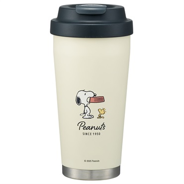 スケーター　マグボトル　スヌーピー　バッジ　PEANUTS 　SNOOPY(４８０ｍｌ)