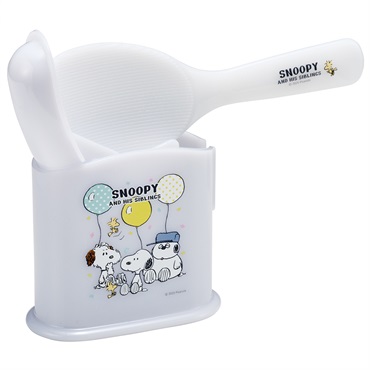 スケーター　ケース付しゃもじ　スヌーピー　バルーン　PEANUTS　 SNOOPY
