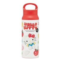 カラビナハンドル ステンレスボトル ぷっくりバルーン サンリオ(ハローキティ)