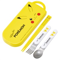 食洗器対応 スライド式トリオセット(ピカチュウフェイス25年)
