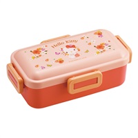ふわっと弁当箱 ハローキティ パステル水彩(花柄)