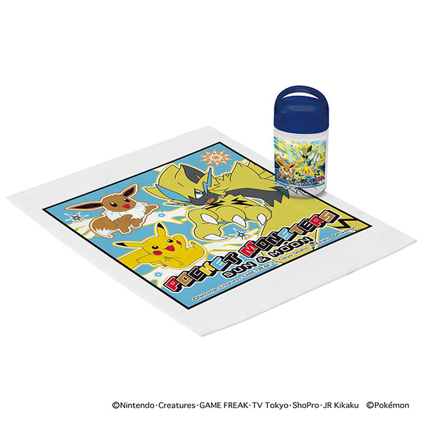 ポケモン PKMサンムーン19 ケース付おしぼり 4973307938566 ランチ巾着