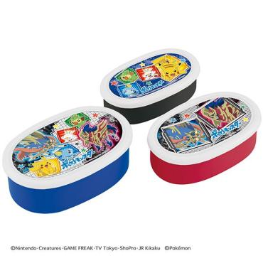 バンダイ　ポケモン　あわ曜日　空箱　シール　セット販売 シール容器3枚組セット ポケットモンスター ポケモン 弁当箱