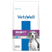 ベッツウェル 犬用食事療法食 消化器ケア 低脂肪 Vets Well マルカン(1kg)